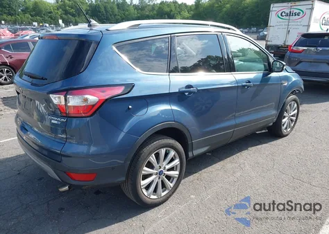 2018 Ford Escape Titanium из США, поврежденный, VIN 1FMCU9J92JUB01162
